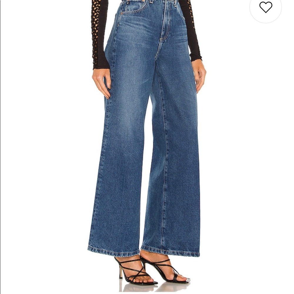AG Deven Wide Leg Jeans 28